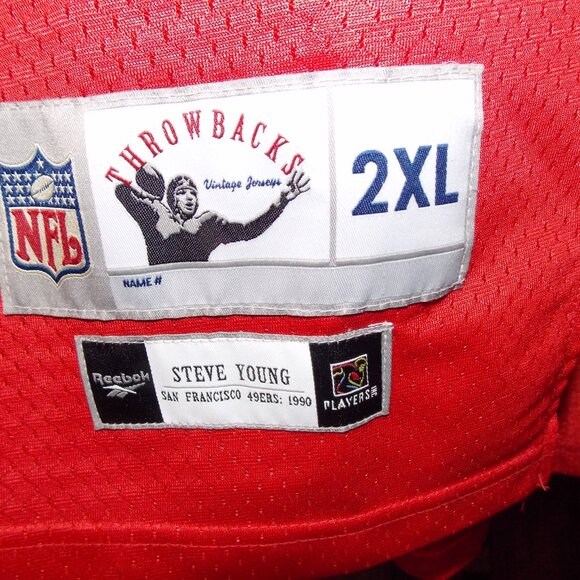 Vintage Steve Young SF 49er Jersey Size XXL - Picture 2 of 7